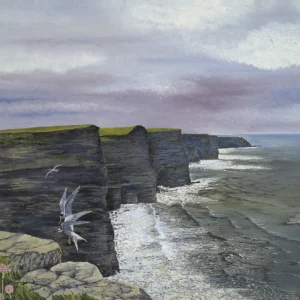 Mary McSweeney "Painter of Ireland" Cliffs of Moher