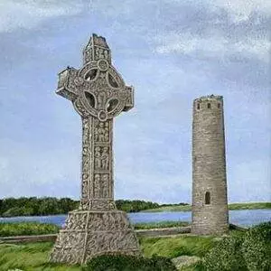 High Cross of Clonmacnois, Mary McSweeney Artist