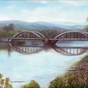 McSweeney Kenmare Suspension Bridge, Mary McSweeney Artist